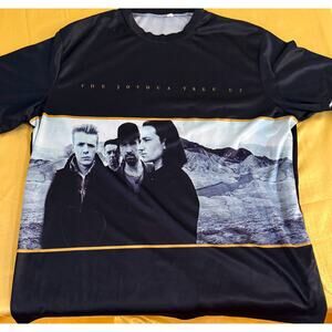 U2-JOSHUA TREE T-Shirt-2 XL-2-Sided Full Body Design-RARE